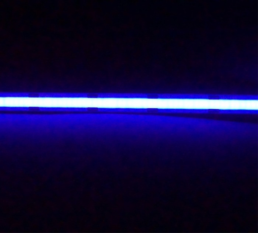 EcoLight COB led szalag kék színben 480 lm/méter, 9 W/méter, 12 V, IP20, 5m / tekercs