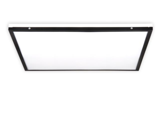 MasterLED Domino 40 W-os natúr fehér 595x595 mm falon kívüli fekete LED panel