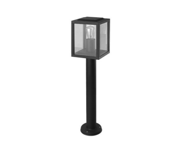 MasterLED Lidio kerti 60 cm-es fekete színű állólámpa, E27-es foglalattal 