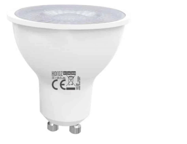 Horoz Convex GU10-es foglalatú 10 W-os SMD LED izzó, 4200K