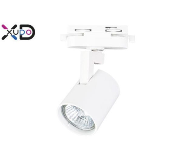 MasterLED XD-IT101W fehér színű sínre szerelhető lámpa, GU10-es foglalattal 