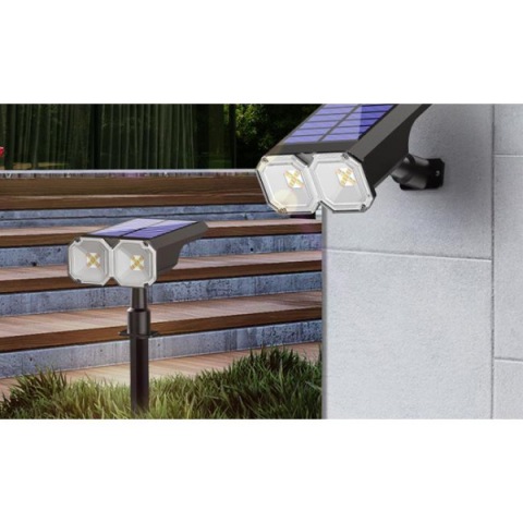 MasterLED Duo 2in1 LED lámpa alkonykapcsolóval,falra szerelhető és leszúrható