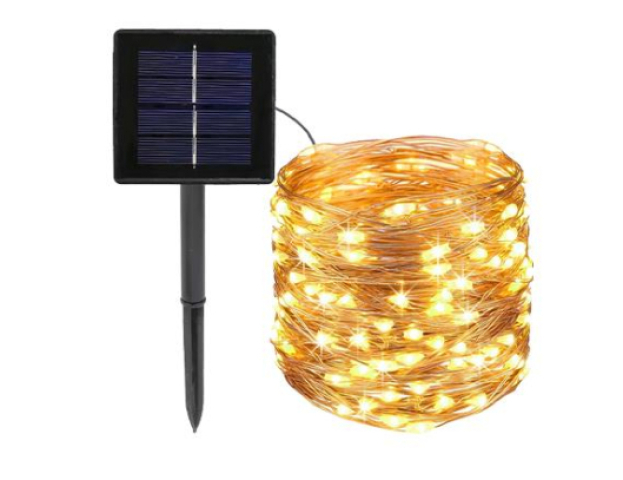 MasterLED Girlanda napelemes 400 LED-es, 41,90 m hosszúságú fényfüzér 