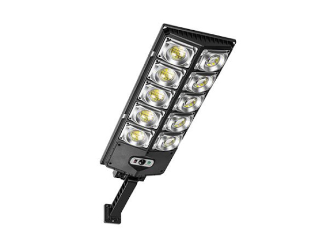MasterLED Napelemes utcai lámpa 300 W-os, 6000K, beépített alkonyat és ...