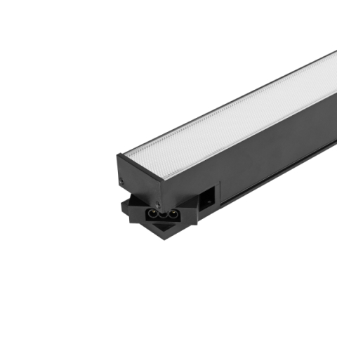 Videx 50 W-os, 120 cm-es, 5000 K, fekete színű lámpa a BNL02 sorozathoz