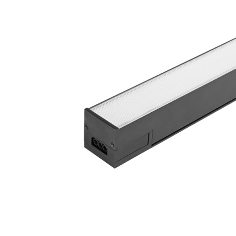 Videx 24 W-os, 60 cm-es, 5000 K, fekete színű lámpa a BNL02 sorozathoz