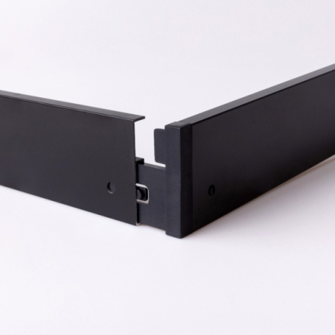 Ecolight fekete színű kiemelő keret 300 x 1200 mm méretű LED-es panelhez