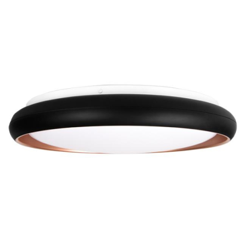 MasterLED XUDO 54W, 3000-6500K, 400x85 mm, fekete/arany színű mennyezeti lámpa