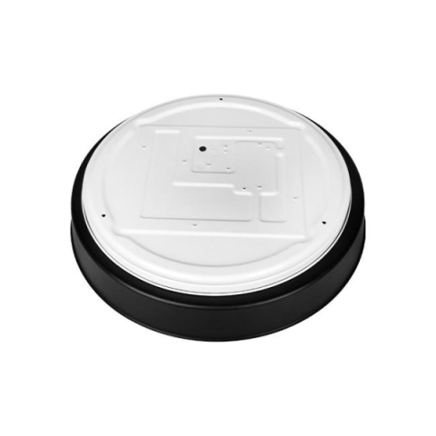 MasterLED XUDO 54W, 3000-6500K, 400x85 mm, fekete/tölgy színű mennyezeti lámpa