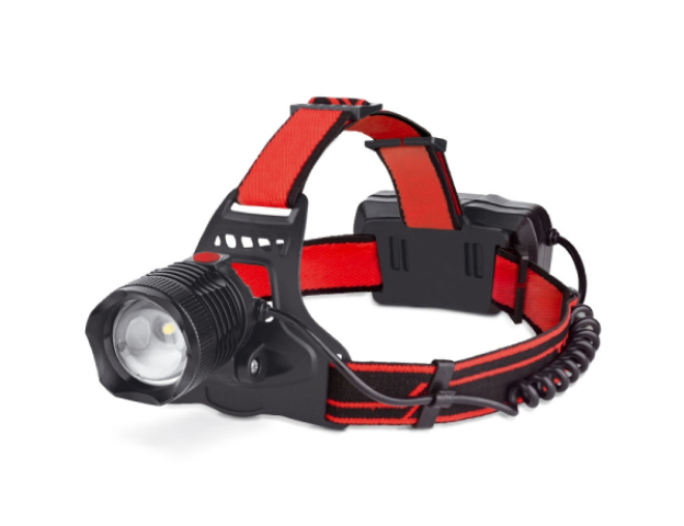 Videx TITANUM LED Fejlámpa újratölthető akkumulátorral, 800 lm, 6500K, TLF-H06