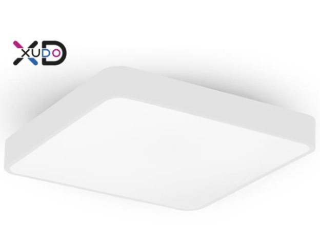 MasterLED XUDO 32W, 3000-6500K, 300x50 mm, négyzet alakú fehér színű mennyezeti lámpa