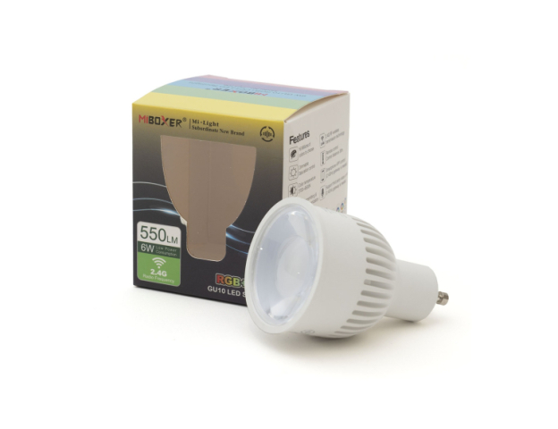 Mi Light GU10-es foglalatú 6W-os RGB+CCT izzó 