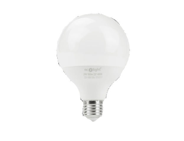 EcoLight E27-es foglalatú 20 W-os, 1800 lm, SMD LED izzó natúr fehér 