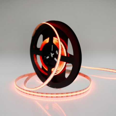 EcoLight COB led szalag RGB, 810 lm/méter, 15 W/méter, 12 V, IP20, 5m / tekercs