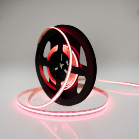 EcoLight COB led szalag RGB, 810 lm/méter, 15 W/méter, 12 V, IP20, 5m / tekercs