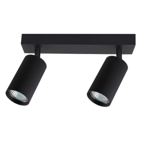 MasterLED Lucerno dupla LED fali lámpa, 2xGU10, Fekete MasterLED Lucerno dupla LED fali lámpa, 2xGU10, Fekete