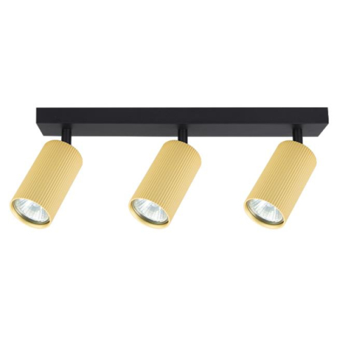 MasterLED Lucerno tripla LED fali lámpa, 3xGU10, Arany MasterLED Lucerno tripla LED fali lámpa, 3xGU10, Arany