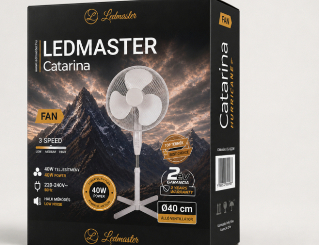 LEDmaster Catarina ventilátor 40cm 